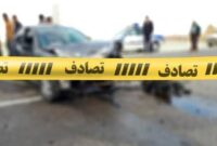 تصادف در محور آشخانه به چمن‌بید یک کشته و یک مجروح برجای گذاشت