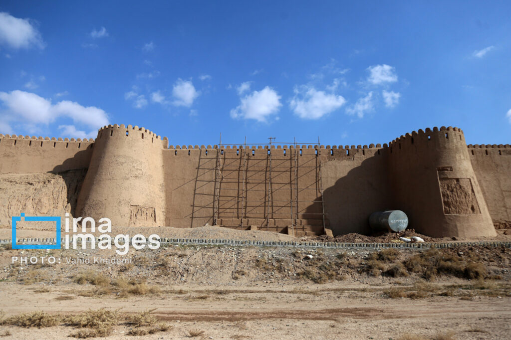 نمایی از وسعت و گستردگی محوطه ارگ بلقیس